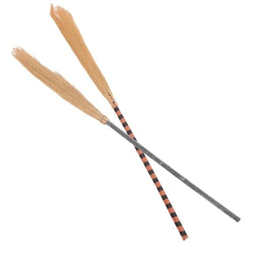 Abaodam 2Stücke Faltbare Hexenbesen Für Halloween Dekoration Gruselige Besen Für Cosplay Und Partys Zur Steigerung Der Festlichen Und Kreativen Gestaltung Abaodam 2Stücke Faltbare Hexenbesen Für Halloween Dekoration Gruselige Besen Für Cosplay Und Partys Zur Steigerung Der Festlichen Und Kreativen Gestaltung von Abaodam