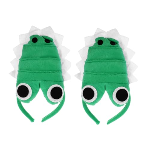 Abaodam 2Stücke Form Haarband für Halloween Cosplay Lebendiges Design für Kostümpartys und Stylisches Headdress Erwachsene von Abaodam