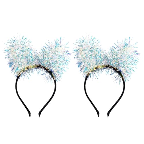 Abaodam 2 Stück Pailletten Kaninchenohren Haarreif für Kinder und Erwachsene Cosplay Zubehör für Partys Feste und Karneval Abaodam 2 Stück Pailletten Kaninchenohren Haarreif für Kinder und Erwachsene Cosplay Zubehör für Partys Feste und Karneval von Abaodam