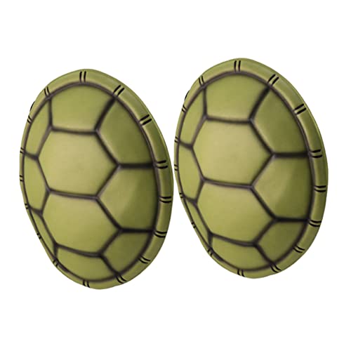 Abaodam 2Stücke Halloween Kostüm Schildkrötenpanzer Realistisches Cosplay Zubehör für Partys Leicht und Bequem für Kreative Halloween Verkleidungen Hochwertiges von Abaodam