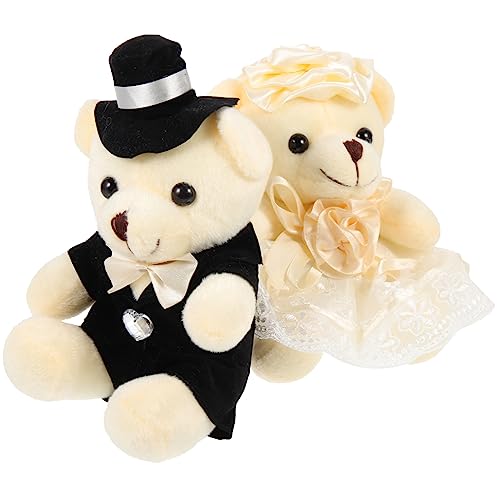 Abaodam 2Stücke Hochzeitsbären Für Hochzeitsdekoration Große Bärenpuppe Für Feierlichkeiten Kuschelige Für Festliche Abaodam 2Stücke Hochzeitsbären Für Hochzeitsdekoration Große Bärenpuppe Für Feierlichkeiten Kuschelige Für Festliche von Abaodam
