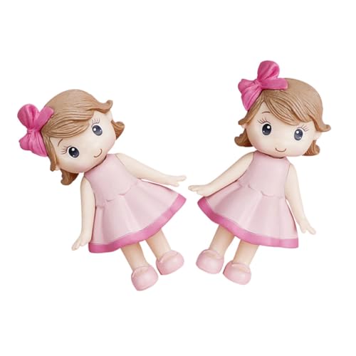Abaodam 2stücke Mädchen Kuchendeko Mit Schleife Niedliche Figuren Für Geburtstagskuchen Party-dekoration Und Wohnaccessoires Aus Polymer Mädchenfeiern Abaodam 2stücke Mädchen Kuchendeko Mit Schleife Niedliche Figuren Für Geburtstagskuchen Party-dekoration Und Wohnaccessoires Aus Polymer Mädchenfeiern von Abaodam