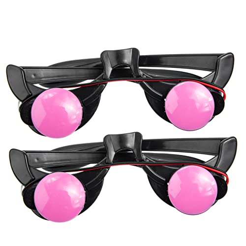 Abaodam 2stücke Gläser Mit Leuchteffekten Tragbare Partybrille Für Halloween Disco Und Festliche Anlässe Für Kostüme Und Feiern von Abaodam