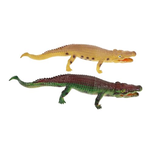 Abaodam 2 Stück Realistisches Alligator Spielzeug 40cm Kunststoff Schreiendes Modell für Kinder Pädagogisches Kognitives Spielzeug für Baden und Dekoration Abaodam 2 Stück Realistisches Alligator Spielzeug 40cm Kunststoff Schreiendes Modell für Kinder Pädagogisches Kognitives Spielzeug für Baden und Dekoration von Abaodam