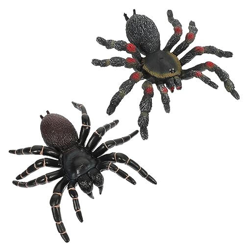 Abaodam 2Stücke Simuliertes Spinnenmodell Gruselige Halloween Party Requisiten für Erwachsene zur Dekoration für Streiche Langlebig und Realistisch Gestaltet Abaodam 2Stücke Simuliertes Spinnenmodell Gruselige Halloween Party Requisiten für Erwachsene zur Dekoration für Streiche Langlebig und Realistisch Gestaltet von Abaodam