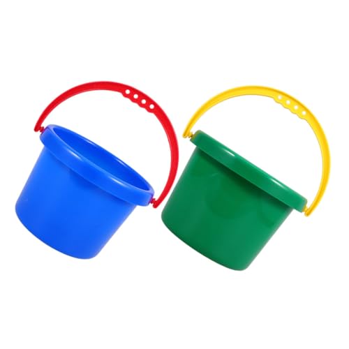 Abaodam 2Stücke Strandspielzeug Multifunktionale Sandwanne und Kleiner Eimer für Kreative Spiele im Freien für Strand und Hinterhof Leuchtendem Abaodam 2Stücke Strandspielzeug Multifunktionale Sandwanne und Kleiner Eimer für Kreative Spiele im Freien für Strand und Hinterhof Leuchtendem von Abaodam