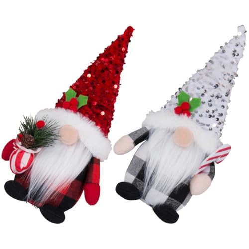 Abaodam 2Stücke Weihnachtswichtel Dekorative Zwergenpuppen Cartoon Weihnachtsdeko Für Schaufenster Und Festliche Figuren Und Puppengeschenk Abaodam 2Stücke Weihnachtswichtel Dekorative Zwergenpuppen Cartoon Weihnachtsdeko Für Schaufenster Und Festliche Figuren Und Puppengeschenk von Abaodam