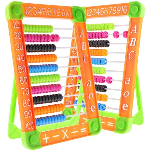 Abaodam 2Stücke für Pädagogisches Rechenlernspiel Mathematikfähigkeiten für Kindergarten und Grundschule Farbenfrohes Design Langlebig und Stabil Abaodam 2Stücke für Pädagogisches Rechenlernspiel Mathematikfähigkeiten für Kindergarten und Grundschule Farbenfrohes Design Langlebig und Stabil von Abaodam