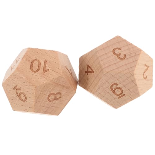 Abaodam Holzset 12-seitig Für Kinder Frühes Lernen Pädagogische Mathematik Manipulative Gefälligkeiten von Abaodam