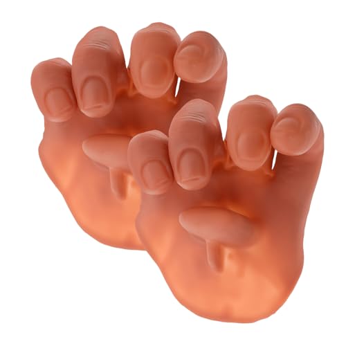 Abaodam 2pcs Novelty Trick Toy Für Streiche Und Bühnen Zeigt Realistische Falsche Hände Und Finger -Requisiten Für Halloween- Und Gimmick -Accessoires Abaodam 2pcs Novelty Trick Toy Für Streiche Und Bühnen Zeigt Realistische Falsche Hände Und Finger -Requisiten Für Halloween- Und Gimmick -Accessoires von Abaodam