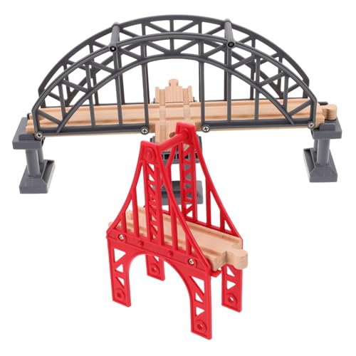 Abaodam 2pcs Train Track Train Bridge Train Railway Accessories Train Track Bridge Wood Train Accessories Bridge Small Bridge Model Wooden Train Accessories Bridge Plastic Abaodam 2pcs Train Track Train Bridge Train Railway Accessories Train Track Bridge Wood Train Accessories Bridge Small Bridge Model Wooden Train Accessories Bridge Plastic von Abaodam