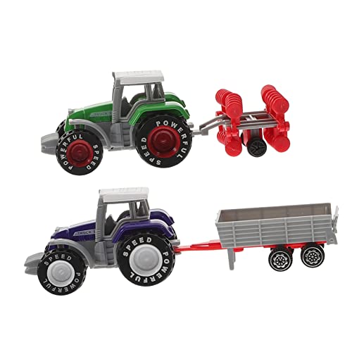 Abaodam Realistisches Spielzeug und Mädchen BAU LKW Kunststoff Engineering Auto Simuliert Traktor Modell Pädagogisches Spielzeug von Abaodam