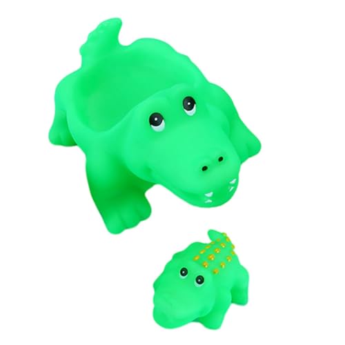 Abaodam 2st Cartoon-krokodil Plastikspielzeug Kinderspielzeug Entzückendes Krokodilspielzeug Wasserspielzeug Schwimmendes Duschspielzeug PVC Green Abaodam 2st Cartoon-krokodil Plastikspielzeug Kinderspielzeug Entzückendes Krokodilspielzeug Wasserspielzeug Schwimmendes Duschspielzeug PVC Green von Abaodam