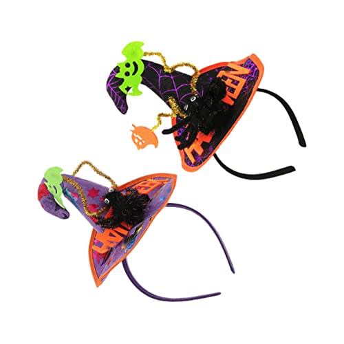 Abaodam 2st Halloween-stirnband Halloween-tassen Hut Frauen Halloweenkostüm Dekorationen Hexenmütze-kostüm Halloween Stirnband Halloween-geist-stirnband Maske Stoff Violett Abaodam 2st Halloween-stirnband Halloween-tassen Hut Frauen Halloweenkostüm Dekorationen Hexenmütze-kostüm Halloween Stirnband Halloween-geist-stirnband Maske Stoff Violett von Abaodam
