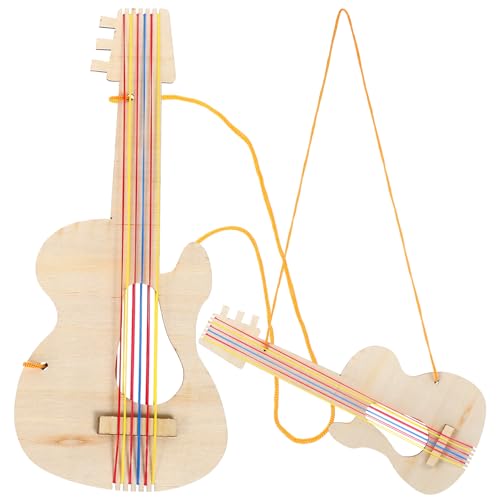Abaodam Unvollendetes Gitarrenspielzeugmodell Holzgitarrenspielzeug Kindergitarrenspielzeug Für Spielzeug von Abaodam