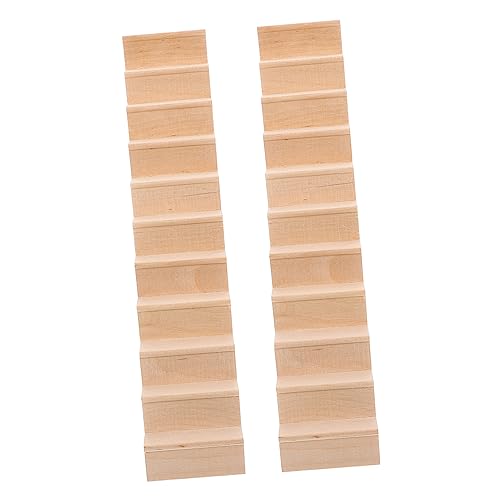 Abaodam Treppe Für Puppenhaus Mini Holztreppe 2 Stück Mini Treppe Mini Versorgung Für Abaodam Treppe Für Puppenhaus Mini Holztreppe 2 Stück Mini Treppe Mini Versorgung Für von Abaodam