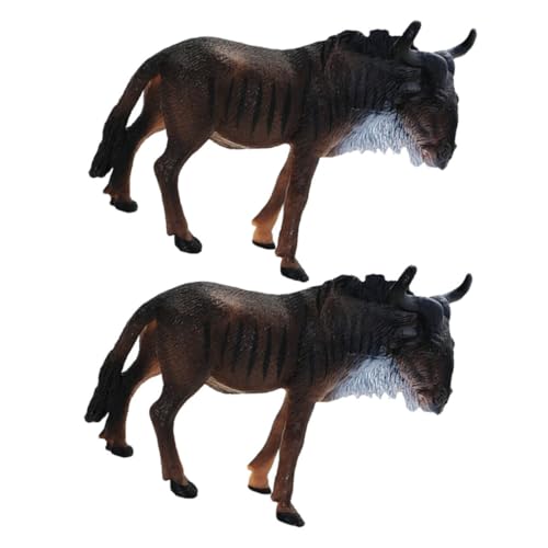 Abaodam 2st Kognitives Für Zoo Tiere Sammlung Von Dschungeltierfiguren Gnus-sammlerstück Gnus-sammelfigur Mini-gnus- Kleinkindpferd GNU-Figur Gnusspielzeug PVC Abaodam 2st Kognitives Für Zoo Tiere Sammlung Von Dschungeltierfiguren Gnus-sammlerstück Gnus-sammelfigur Mini-gnus- Kleinkindpferd GNU-Figur Gnusspielzeug PVC von Abaodam