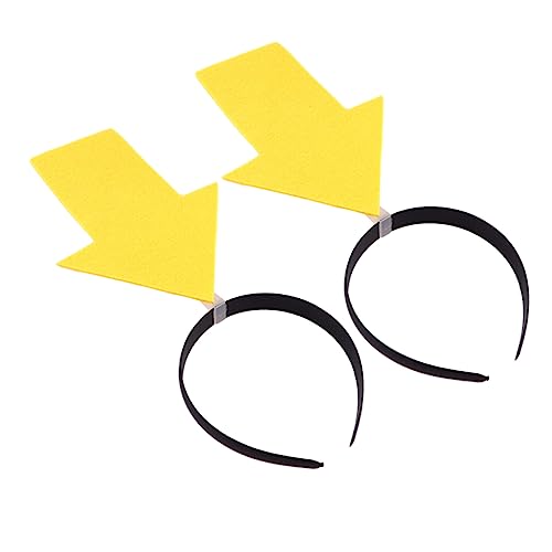 Abaodam Stirnband Haarschmuck 2St Elastisches Haarband Pfeilspitzenform Lustiges Haarband für Erwachsene Kinder Kostüm Accessoire Halloween Weihnachten Foto Requisite Party Abaodam Stirnband Haarschmuck 2St Elastisches Haarband Pfeilspitzenform Lustiges Haarband für Erwachsene Kinder Kostüm Accessoire Halloween Weihnachten Foto Requisite Party von Abaodam