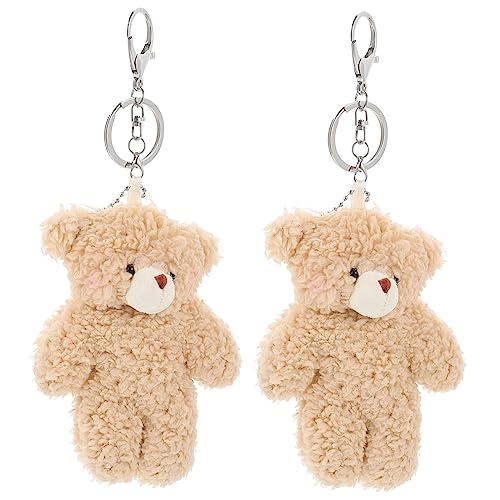 Abaodam 2st Plüschbär-schlüsselanhänger Mieter Essstäbchenhalter Pastellfarbene Ordnerteiler Schneemann-Cup- Passendes Stofftier Aufhänger Zubehör Besteck Light Brown Legierung Abaodam 2st Plüschbär-schlüsselanhänger Mieter Essstäbchenhalter Pastellfarbene Ordnerteiler Schneemann-Cup- Passendes Stofftier Aufhänger Zubehör Besteck Light Brown Legierung von Abaodam