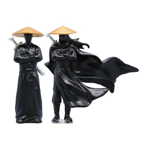 Abaodam 2st Ritterlicher Schmuck Japanische Zen-gartendekoration Mini-fischerfiguren Japanische -Statue Japanische Gartendeko Mikrofiguren Alte Chinesische Figuren Black Plastik Abaodam 2st Ritterlicher Schmuck Japanische Zen-gartendekoration Mini-fischerfiguren Japanische -Statue Japanische Gartendeko Mikrofiguren Alte Chinesische Figuren Black Plastik von Abaodam