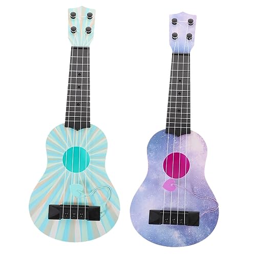 Abaodam Realistisches Ukulelenspielzeug Für Kinder – Musikspielzeug Für Kleinkinder – Sichere Kindergitarre Aus Kunststoff – Perfektes Für Junge Musiker von Abaodam