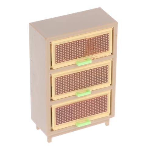 Abaodam 2stücke Miniatur Schrank Mit Möbeldekoration Für Und Schlafzimmer Puppenhäusern Sicherem von Abaodam