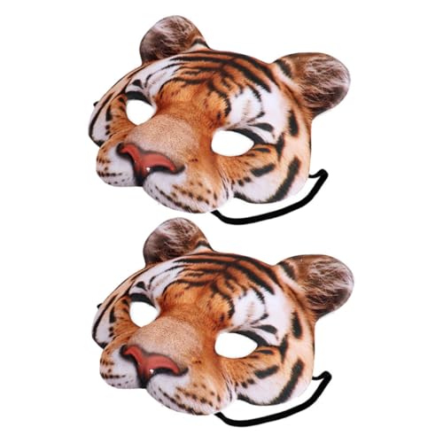 Abaodam 2stücke Realistische Tiger Masken Für Cosplay Halloween Und Themenpartys Lifelike Tiermasken Design Für Kostüme Und Foto-requisiten Abaodam 2stücke Realistische Tiger Masken Für Cosplay Halloween Und Themenpartys Lifelike Tiermasken Design Für Kostüme Und Foto-requisiten von Abaodam