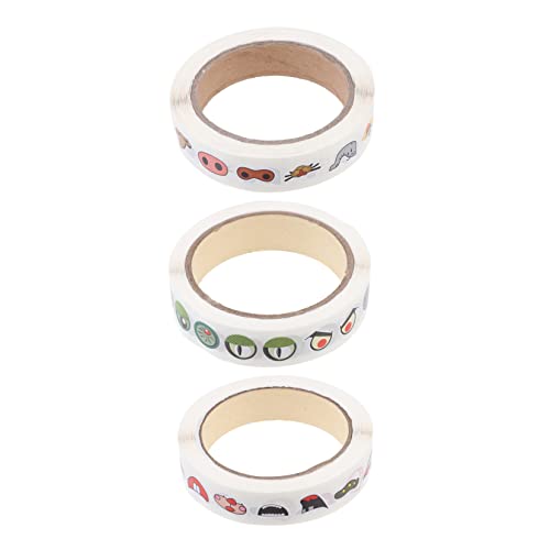 Abaodam Kinder-Aufkleber-Set – 3 Rollen Mit Puffy-aufklebern Für Kinder Malbücher Und Dekorationen von Abaodam