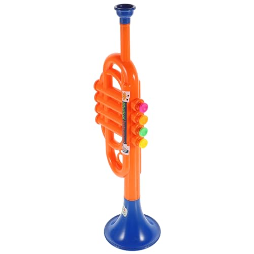Abaodam 3 STK Simuliertes Musikspielzeug Geschenk für Kinder Anzüge für Kinder Holzspielzeug Instrumente Spielzeug Spielset farbige Schlüsseltrompete Trompete für Kinder Musikinstrument von Abaodam