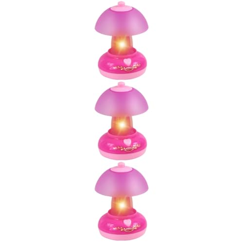 Abaodam 3 STK Kind spielt Spielzeug spielhäuser Spielzeuge sup Kids Schreibtischlampe Mädchenspielzeug Simulation Tischlampe Lernspielzeug für Kinder Mini Haushaltsgeräte von Abaodam