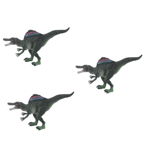 Abaodam 3 STK Stachelrücken-Drachen Hand Mini-tierspielzeug Miniatur-tierfiguren Miniaturdekoration Dinosaurier-skulptur Mini Garagen-Kits Miniaturen Modelle Geschenk Plastik Kind Hohl von Abaodam
