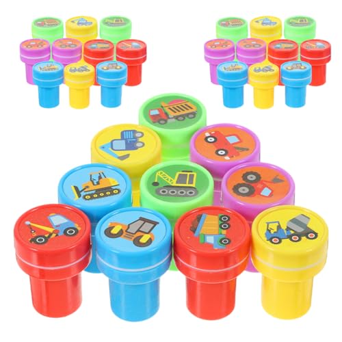 Abaodam 3 Sätze BAU-LKW-Stempel kinderspiel Kinder kinderparty Kinderstempel Kindergarten Spielzeug Partytüten für den Transport Cartoon-Briefmarken Traktor-Gastgeschenke Plastik Abaodam 3 Sätze BAU-LKW-Stempel kinderspiel Kinder kinderparty Kinderstempel Kindergarten Spielzeug Partytüten für den Transport Cartoon-Briefmarken Traktor-Gastgeschenke Plastik von Abaodam