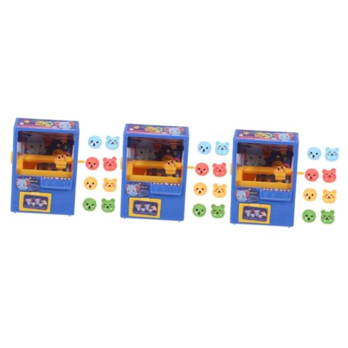 Abaodam 3 Sätze Mini-klauen-klauenmaschine Krallenspielzeug Für Kinder Lernspielzeug Für Kinder Mini-süßigkeitengreifer Mini-Maschine Kidcraft-spielset Plastik Süssigkeit Kiefer von Abaodam