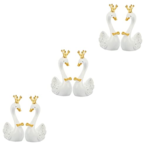 Abaodam 3 Sätze Schwan-ornamente Plüsch Panda-sparschwein Schweinchen Gans Bank Bescherung Weihnachten Weinachts Schwanenfigur Aus Harz Geburtstagstorte Weiß 2 Stück * 3 Abaodam 3 Sätze Schwan-ornamente Plüsch Panda-sparschwein Schweinchen Gans Bank Bescherung Weihnachten Weinachts Schwanenfigur Aus Harz Geburtstagstorte Weiß 2 Stück * 3 von Abaodam