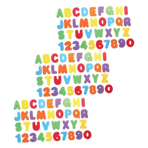 Abaodam 3 Satz Badespielzeug Buchstaben Zahlen Eva Schaum Alphabet Lernspielzeug für Junge Mädchen Kleinkinder Motorische Entwicklung Fördernd Sicher Sanft Spielerisch Dusche Badewanne Abaodam 3 Satz Badespielzeug Buchstaben Zahlen Eva Schaum Alphabet Lernspielzeug für Junge Mädchen Kleinkinder Motorische Entwicklung Fördernd Sicher Sanft Spielerisch Dusche Badewanne von Abaodam