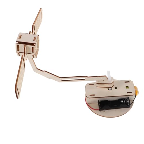 Abaodam 3 Satz Teiliges Satellitenmodell Holzpuzzle Bausatz mit Drehbarem Raumfahrzeug Stem Lernspielzeug für Experimente in Weltraum und Astronomie Abaodam 3 Satz Teiliges Satellitenmodell Holzpuzzle Bausatz mit Drehbarem Raumfahrzeug Stem Lernspielzeug für Experimente in Weltraum und Astronomie von Abaodam