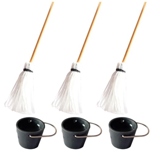 Abaodam Mini- -zubehör – Mini-wischeimer-Set 3-teilig Für Kreatives Spielen Von Kindern Abaodam Mini- -zubehör – Mini-wischeimer-Set 3-teilig Für Kreatives Spielen Von Kindern von Abaodam