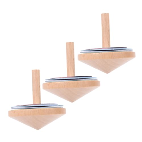 Abaodam Gyro-Spielzeug Für Kinder Holzkreisel Lustiges Gyro-Spielzeug Kinderspielzeug 3 Sets Kinderspielzeug Abaodam Gyro-Spielzeug Für Kinder Holzkreisel Lustiges Gyro-Spielzeug Kinderspielzeug 3 Sets Kinderspielzeug von Abaodam