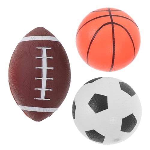 Abaodam 3 Stück Ballanzugbälle Für Im Alter Von 4–8 Jahren Spielball Spielplatzspielzeug Pädagogischer Klopfball Outdoor Bälle Kickball Lustiger Hüpfball Mini Sportbälle Abaodam 3 Stück Ballanzugbälle Für Im Alter Von 4–8 Jahren Spielball Spielplatzspielzeug Pädagogischer Klopfball Outdoor Bälle Kickball Lustiger Hüpfball Mini Sportbälle von Abaodam