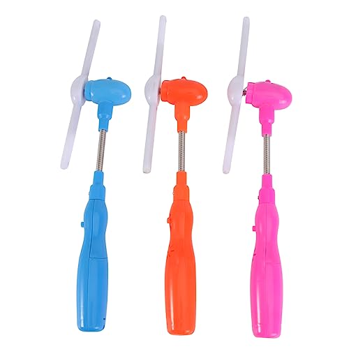 Abaodam 3 Stück Glänzendes Musikspielzeug zappeln Leuchtstab-Windmühle Zauberstab leuchten blinken LED- interaktives kinderspielzeug Children Toys Musikspielzeug-Stick von Abaodam