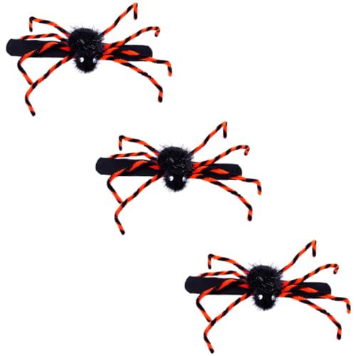Abaodam 3 Stück Halloween Slap Armbänder mit Spinnen Partygeschenke für Halloween Geburtstagsfeiern und Schreckensfeste Sicher und Komfortabel Leicht und Tragbar Abaodam 3 Stück Halloween Slap Armbänder mit Spinnen Partygeschenke für Halloween Geburtstagsfeiern und Schreckensfeste Sicher und Komfortabel Leicht und Tragbar von Abaodam