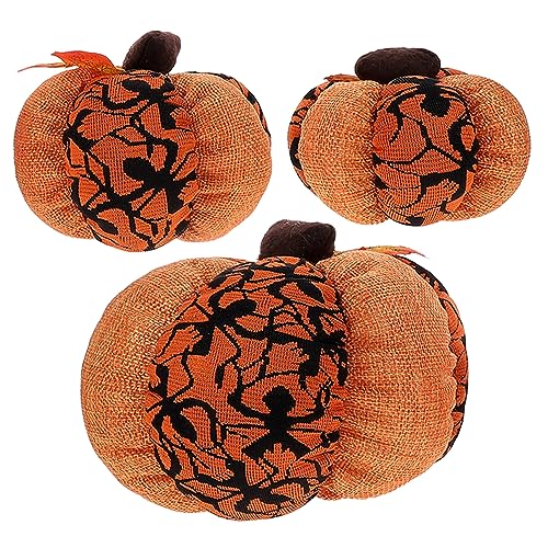 Abaodam 3 Stück Halloween-kürbis-Fotografie-Requisiten Kürbisse Halloween-kürbis Schmücken Halloween- Kleine Kürbisverzierung Halloween -Dekorationen Kürbis- Fälschung Stoff Abaodam 3 Stück Halloween-kürbis-Fotografie-Requisiten Kürbisse Halloween-kürbis Schmücken Halloween- Kleine Kürbisverzierung Halloween -Dekorationen Kürbis- Fälschung Stoff von Abaodam
