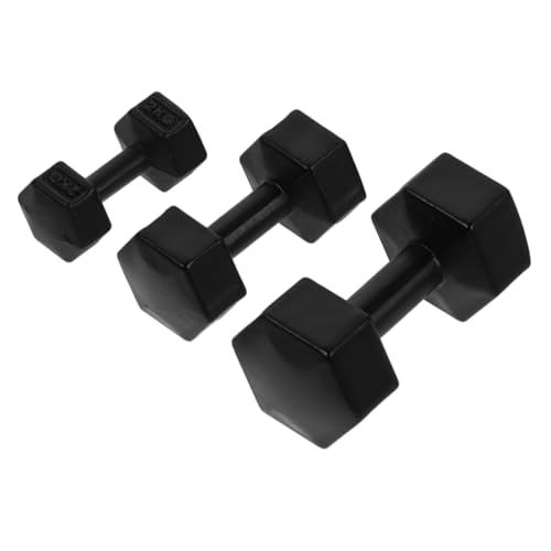 Abaodam 3 Stück Hanteln Puppenhaus Sport Zubehör Realistische Fitness Modelle für Szenen Kindgerecht Langlebig und Vielseitig Einsetzbar für Dekoration Abaodam 3 Stück Hanteln Puppenhaus Sport Zubehör Realistische Fitness Modelle für Szenen Kindgerecht Langlebig und Vielseitig Einsetzbar für Dekoration von Abaodam