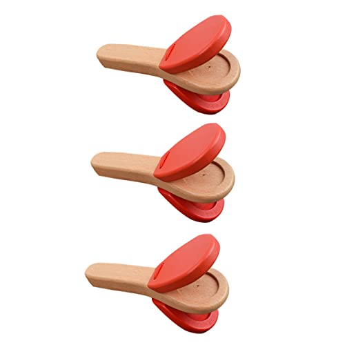 Abaodam 3 Stück Kastagnetten Schlagzeugversorgung Percussion- Schlaginstrument Babykastagnette Aus Holz Lustiges Holzspielzeug Kinderspielzeug Babyspielzeug Hölzern Abaodam 3 Stück Kastagnetten Schlagzeugversorgung Percussion- Schlaginstrument Babykastagnette Aus Holz Lustiges Holzspielzeug Kinderspielzeug Babyspielzeug Hölzern von Abaodam