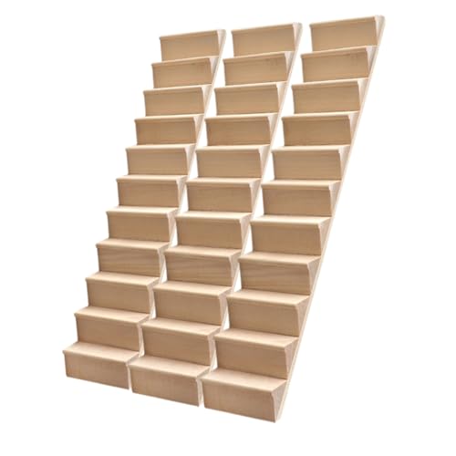 Abaodam 3 Stück Maßstab Stabile Simulation Treppe Spielhaus Zubehör Realistisch Gestaltete Puppenhaus Möbel Dekoration Abaodam 3 Stück Maßstab Stabile Simulation Treppe Spielhaus Zubehör Realistisch Gestaltete Puppenhaus Möbel Dekoration von Abaodam