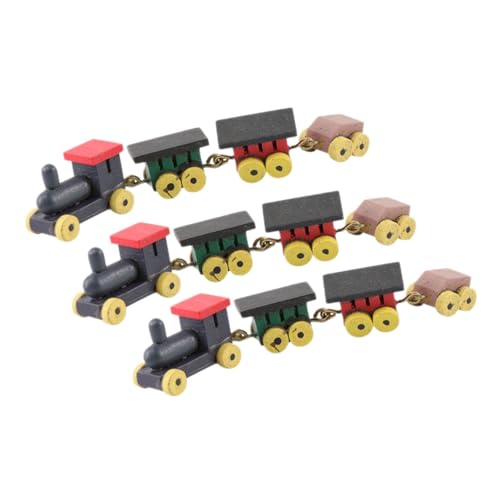 Abaodam 3 Stück Miniatur Holz Zug Deko Puppenhaus Ornament Farbenfrohes Mini Zug für Kreative Bastelprojekte Sicher aus Natürlichem Holz Gefertigt für Deko und Spiel Abaodam 3 Stück Miniatur Holz Zug Deko Puppenhaus Ornament Farbenfrohes Mini Zug für Kreative Bastelprojekte Sicher aus Natürlichem Holz Gefertigt für Deko und Spiel von Abaodam