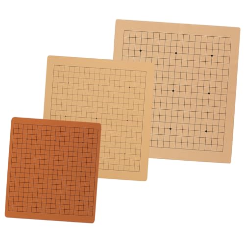 Abaodam 3 Stück PU Leder Go Schachbrett Teilig Tragbar für Go Chess Supplies Sichere Kanten Faltbares Spielbrett für Familien und Partytreffen Abaodam 3 Stück PU Leder Go Schachbrett Teilig Tragbar für Go Chess Supplies Sichere Kanten Faltbares Spielbrett für Familien und Partytreffen von Abaodam