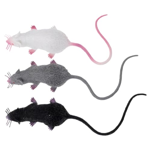Abaodam 3 Stück Realistisches Teiliges Mäuse Detailgetreue Gartenmaus Figuren Vielseitig als Deko Lehrmodell und Party Requisite Inspiriert Vom Chinesischen Jahr der Lebensechte Abaodam 3 Stück Realistisches Teiliges Mäuse Detailgetreue Gartenmaus Figuren Vielseitig als Deko Lehrmodell und Party Requisite Inspiriert Vom Chinesischen Jahr der Lebensechte von Abaodam