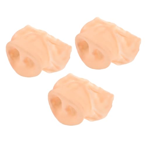 Abaodam 3 Stück Schweinenase -Cosplay Cosplay Prop Schweinsnase Dekorative Schweinestütze Tierische Nase Halloween-Nase Kostümzubehör Schweine-Cosplay-zubehör Emulsion Beige Abaodam 3 Stück Schweinenase -Cosplay Cosplay Prop Schweinsnase Dekorative Schweinestütze Tierische Nase Halloween-Nase Kostümzubehör Schweine-Cosplay-zubehör Emulsion Beige von Abaodam