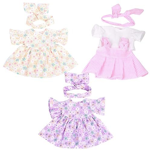Abaodam 3 Stück Simulationspuppenkleidung Exquisite Puppenkleidung Spielkleidung Anziehen Puppenkleidung Für Abaodam 3 Stück Simulationspuppenkleidung Exquisite Puppenkleidung Spielkleidung Anziehen Puppenkleidung Für von Abaodam